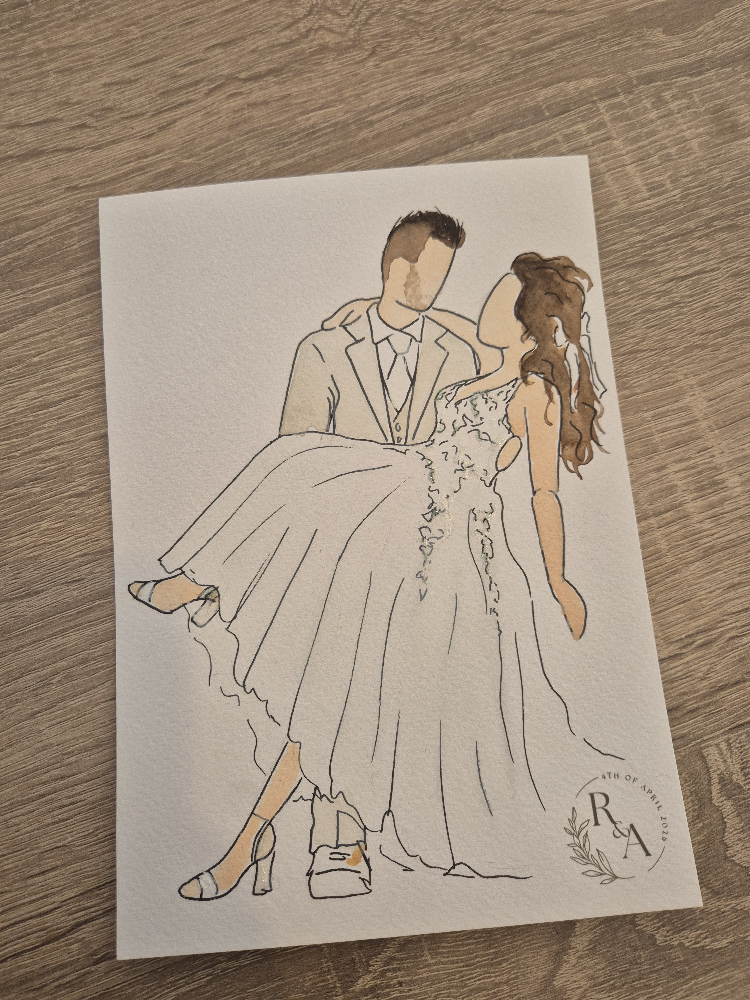 Astrid & Rick - Kaartje sm
